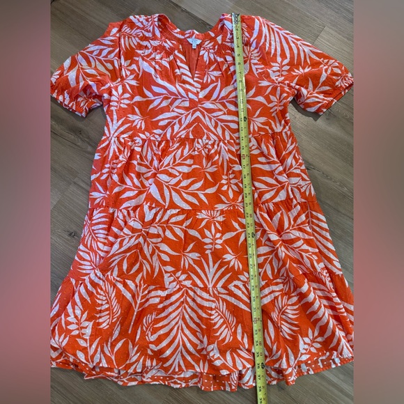 CROWN & IVY PALM PRINT MIDI - Picture 5 of 7